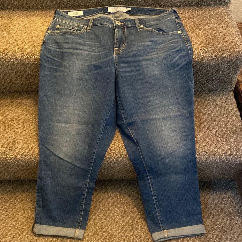 Torrid skinny crop jeans